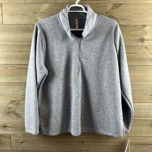 RBX Active Womens Shirt Quilted 1/4 Zip Pullover Athleisure Life Life Active 3X